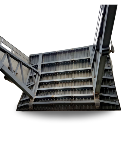 Compuertas radiales para proyectos hidráulicos