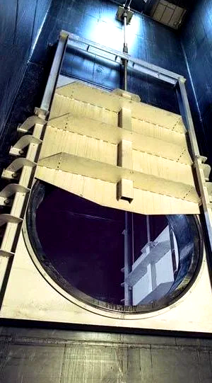 Compuerta redonda vista 2