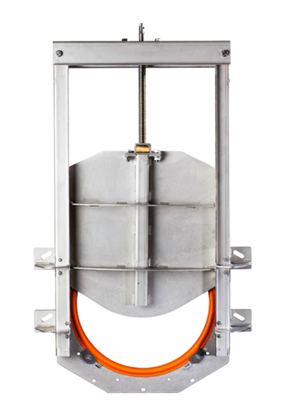 Compuerta redonda vista 3